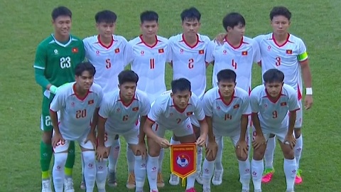 Tường thuật U19 Myanmar 0-5 U19 Việt Nam